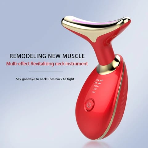 New 7-in-1 Neck And Face Lifting & Massager Device